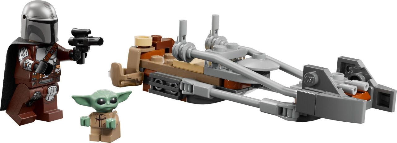 LEGO® Star Wars The Mandalorian & Grogu's Speeder Bike (75436) (1)