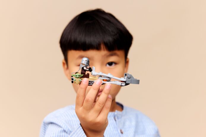 LEGO® Star Wars The Mandalorian & Grogu's Speeder Bike (75436) (8)