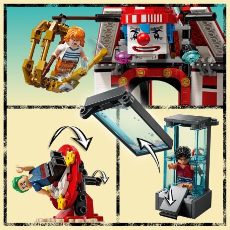 LEGO One Piece Buggy The Clown's Circus Tent (75637) (3)