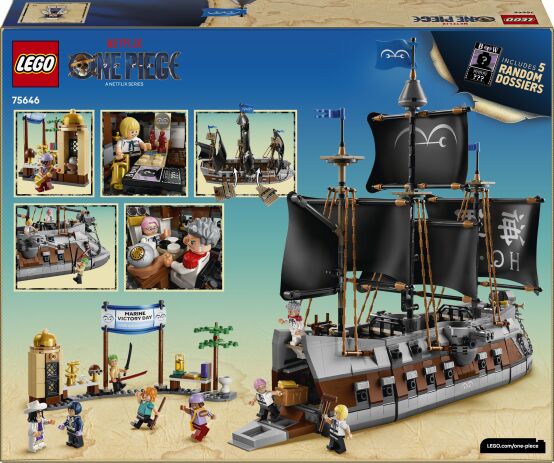 LEGO® One Piece Garp's Marine Battleship (75646) (10)
