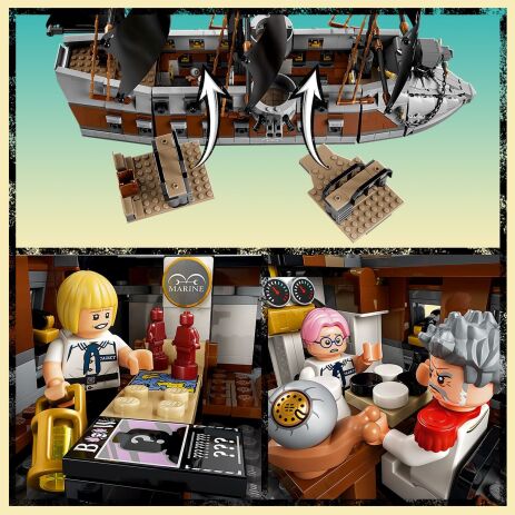 LEGO® One Piece Garp's Marine Battleship (75646) (3)