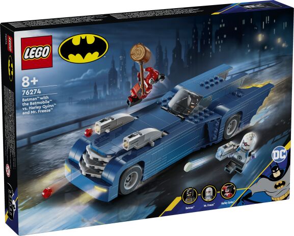 LEGO Super Heroes Batman With The Batmobil VS Harley Quinn & Mr Freeze (76274) (0)