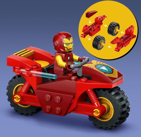 LEGO Super Heroes Iron Man With Bike & The Hulk (76287) (3)