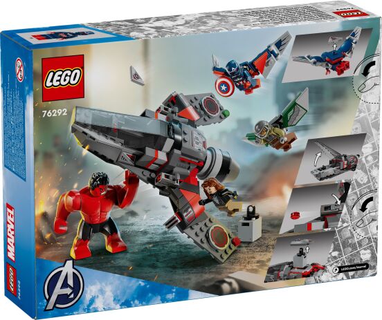 LEGO® Super Heroes Captain America vs. Red Hulk Battle (76292) (9)