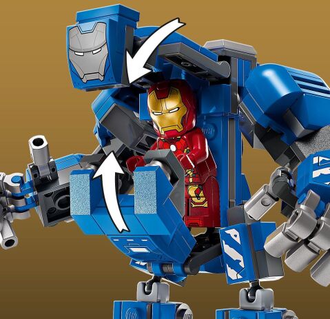 LEGO Super Heroes Iron Man's Laboratory: Hall Of Armor (76315) (4)