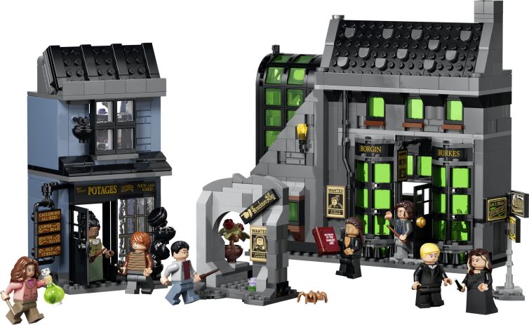 LEGO® Harry Potter Knockturn Alley Wizarding Shops (76471) (1)