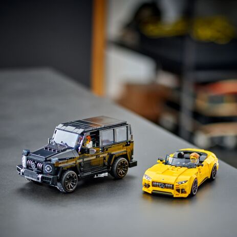 LEGO Speed Champions Mercedes AMG G 63 & AMG SL 63 (76924) (5)