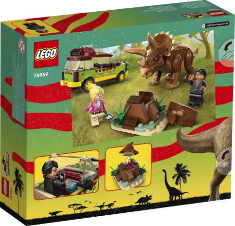 LEGO Jurassic World Triceraptops Research (76959) (9)
