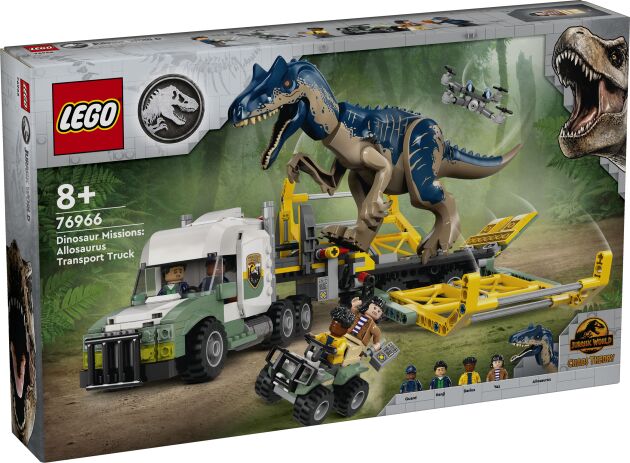 LEGO Jurassic World Dinosaur Missions: Allosaurus Transport Truck (76966) (0)