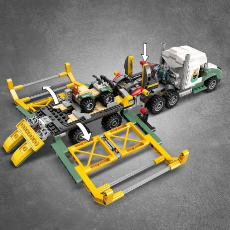 LEGO Jurassic World Dinosaur Missions: Allosaurus Transport Truck (76966) (3)