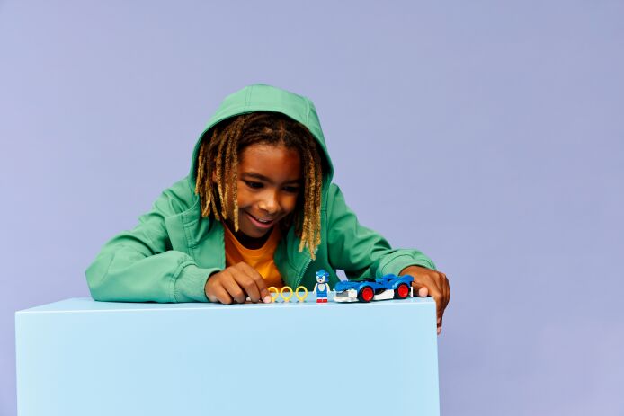 LEGO Sonic The Hedgehog Sonic: Speedster Lightning (77117) (9)