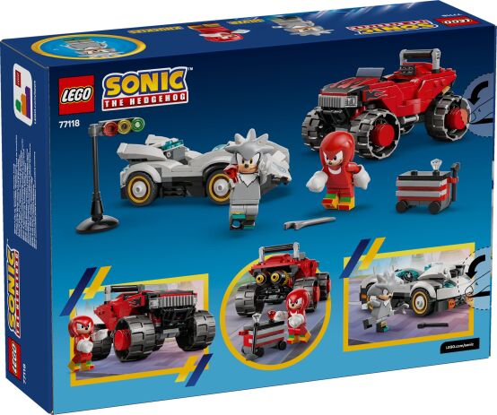 LEGO Sonic The Hedgehog Silver's Car vs. Knuckles' Monster Truck (77118) (10)