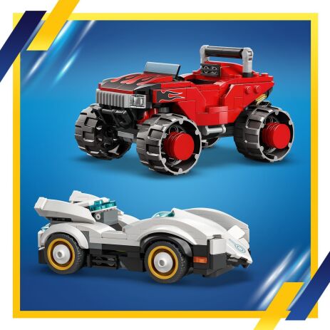 LEGO Sonic The Hedgehog Silver's Car vs. Knuckles' Monster Truck (77118) (3)