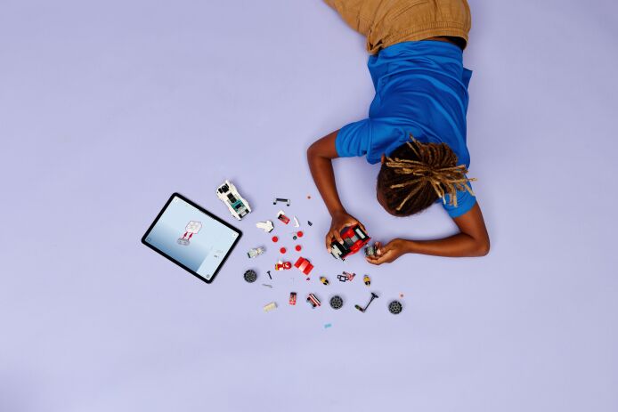 LEGO Sonic The Hedgehog Silver's Car vs. Knuckles' Monster Truck (77118) (5)