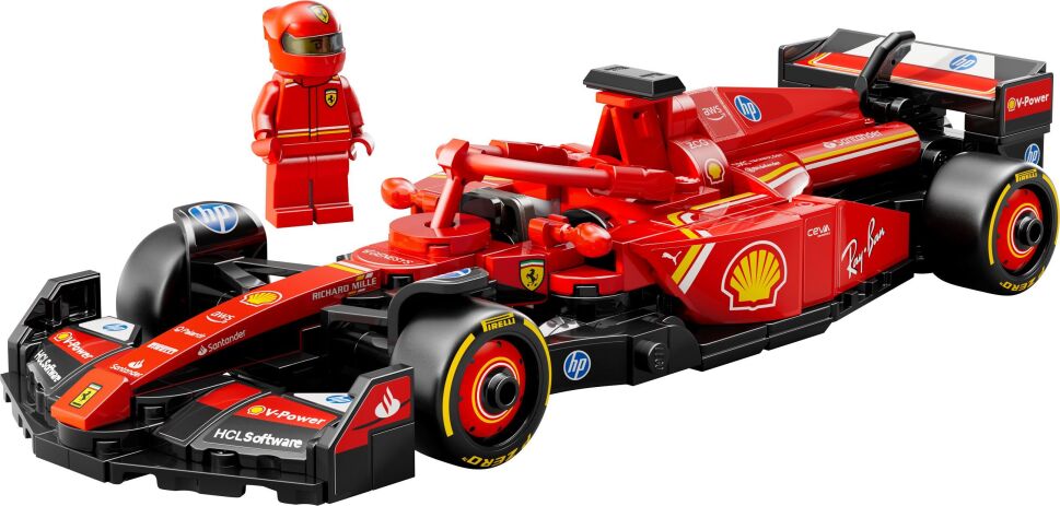 LEGO Speed Champions Ferrari SF-24 F1 Race Car (77242) (1)