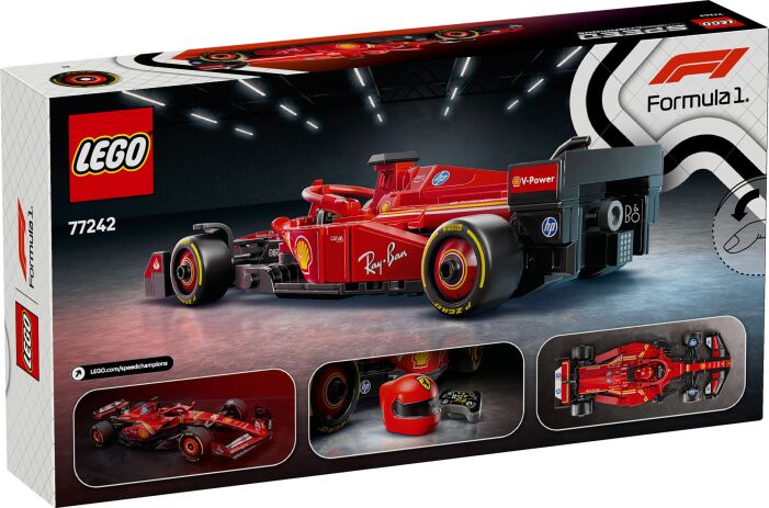 LEGO Speed Champions Ferrari SF-24 F1 Race Car (77242) (9)