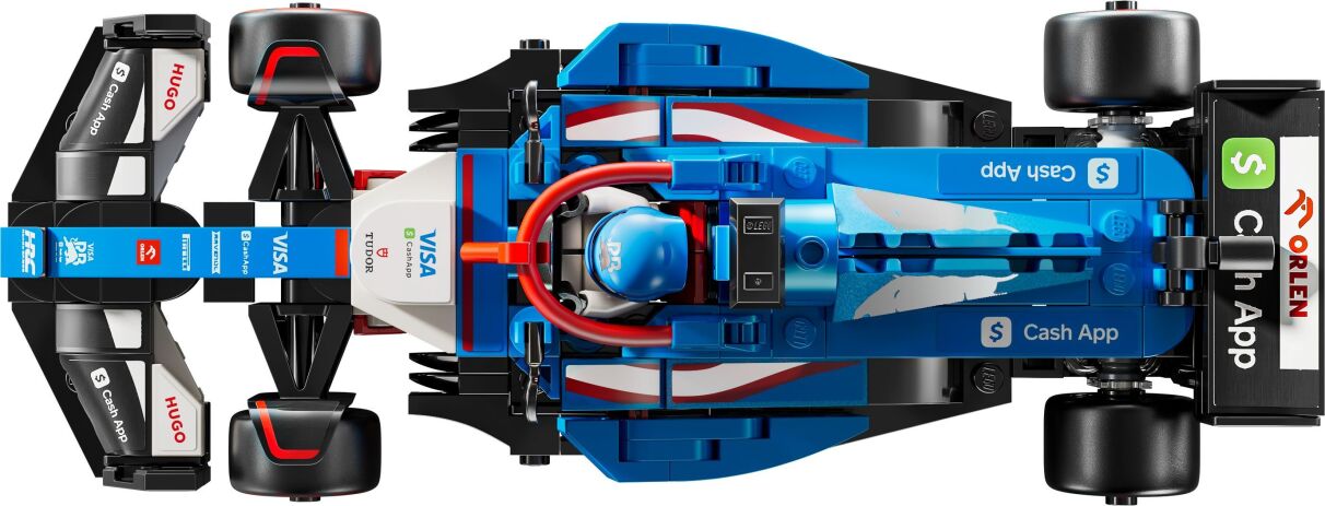 LEGO Speed Champions Visa Cash App RB VCARB 01 F1 Race Car (77246) (2)