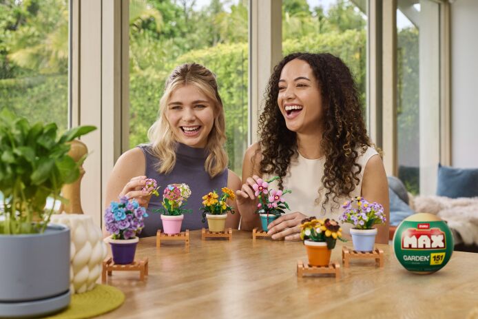 Zuru Max Premium Bricks Garden Pot Plants Series 1-6 Σχέδια-1Τμχ  (83183) (5)