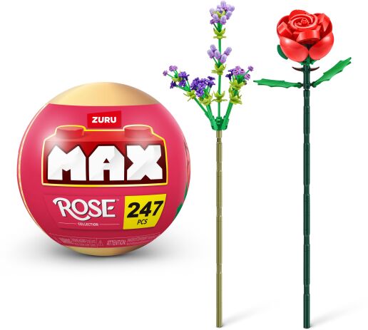 Zuru Max Premium Bricks Rose 247Τμχ Series 1-2 Σχέδια-1Τμχ  (83183) (1)