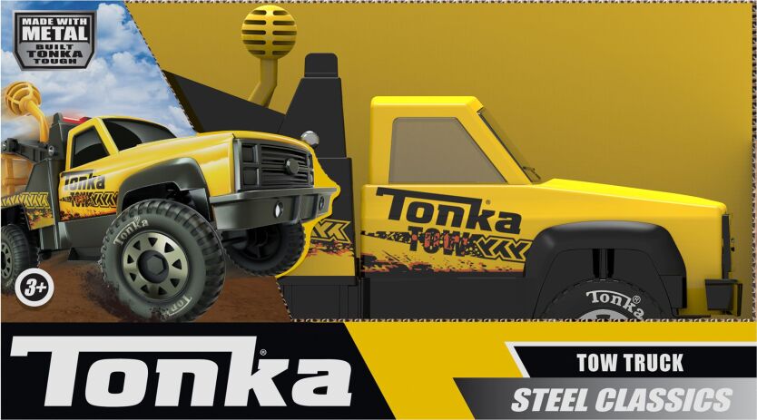 Basic Fun Tonka Όχημα Steel Tow Truck (06036) (1)