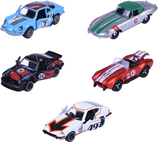 Majorette D/C Giftpack Vintage Racing Σετ 5 Οχήματα 7.5cm (8502005001) (0)