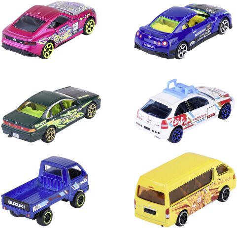 Majorette D/C Οχήματα Japan Deluxe 7.5cm-6 Σχέδια (212051030) (8)