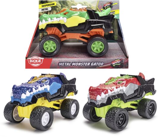 Dickie F/W Όχημα Monster Gator Metal 15cm -3 Σχέδια-1Τμχ (203752020) (0)