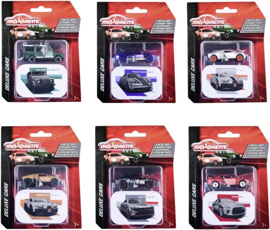 Majorette D/C Οχήματα Deluxe 7.5cm-6 Σχέδια (212053190) (2)