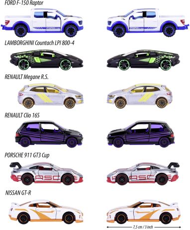 Majorette D/C Αυτοκίνητο Limited Edition 10 7.5cm-6 Σχέδια (212054034) (9)