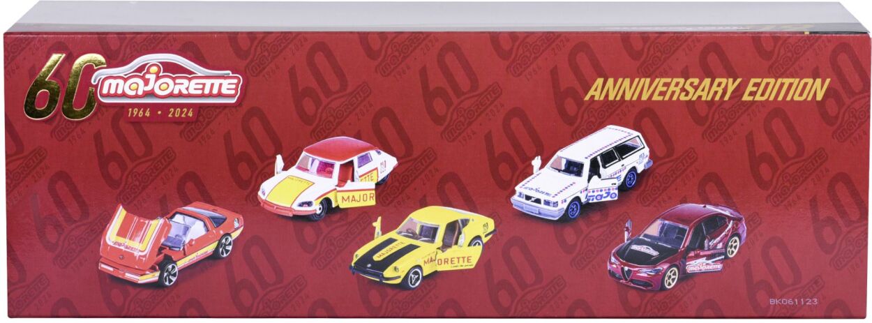 Majorette D/C Giftpack 60th Anniversary Edition Σετ 5 Αυτοκίνητα 7.5cm (212054101) (6)