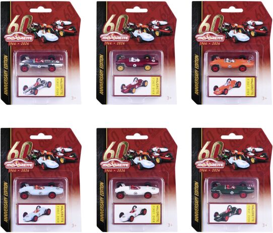 Majorette D/C Οχήματα 60th Anniversary Edition First Ever 7.5cm-6 Σχέδια (212054103) (2)