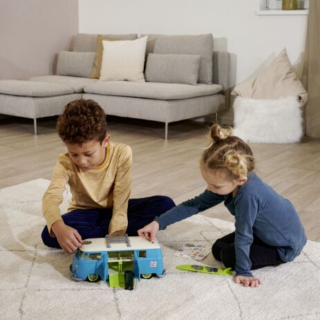 Majorette D/C Οχήμα VW The Originals T1-Θήκη Μεταφοράς 32.5cm+1 Αυτοκίνητο (212055010) (2)