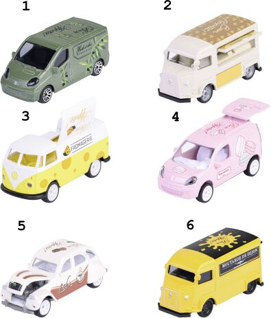 Majorette D/C Οχήματα Deluxe French Touch 7.5cm-6 Σχέδια (212055013) (1)