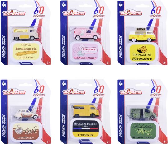 Majorette D/C Οχήματα Deluxe French Touch 7.5cm-6 Σχέδια (212055013) (2)