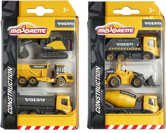 Majorette D/C Σετ 3 Οχήματα Volvo 7.5cm-2 Σχέδια (212057284) (2)