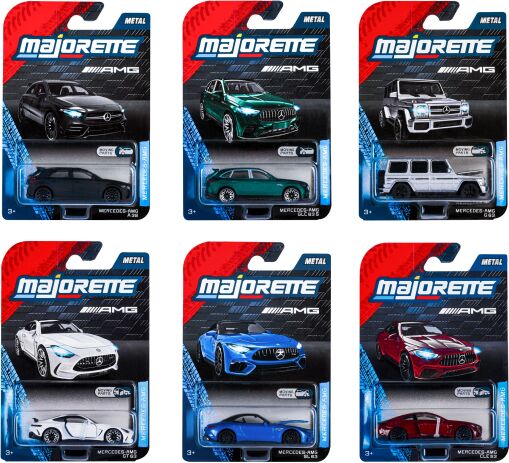 Majorette D/C Οχήματα Premium Mercedes-AMG-7.5cm-6 Σχέδια (8502100001) (2)