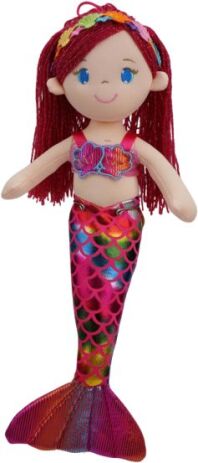 Creation Κούκλα Πάνινη Γοργόνα Κόκκινη 40cm (E18004A) (0)