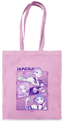 KE K-Pop Demon Hunters Τσάντα Υφασμάτινη Ροζ (GP2510440) (0)