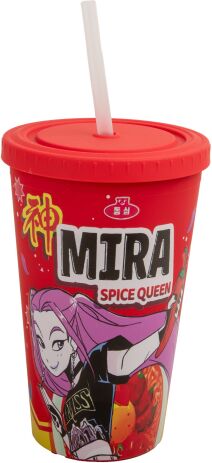 FBL K-Pop Demon Hunters Mira:Spice Queen Ποτήρι Με Καλαμάκι (CR4384) (0)