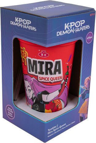 FBL K-Pop Demon Hunters Mira:Spice Queen Ποτήρι Με Καλαμάκι (CR4384) (1)