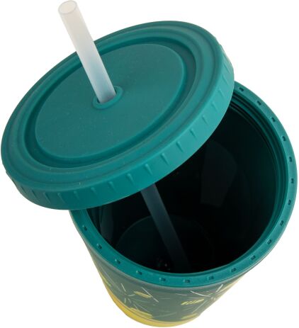 FBL K-Pop Demon Hunters Zoey:Hamburger Ποτήρι Με Καλαμάκι (CR4385) (3)