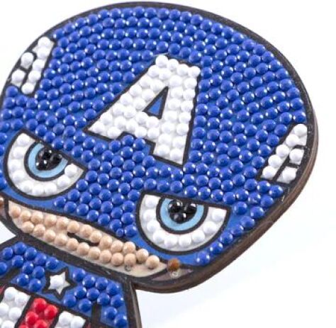 Craft Buddy Φιγούρα Crystal Art Captain America (CAFGR-MCU005) (2)