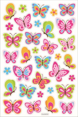 LKing Sticker Πεταλούδες (CLA3003V) (0)