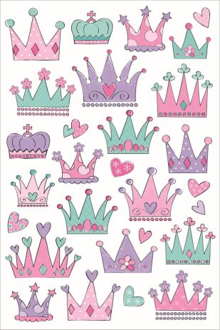 LKing Sticker Κορώνες Glitter (CLA3024V) (0)