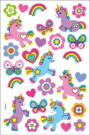 LKing Sticker Rainbow/Unicorn (EVA4602V) (0)