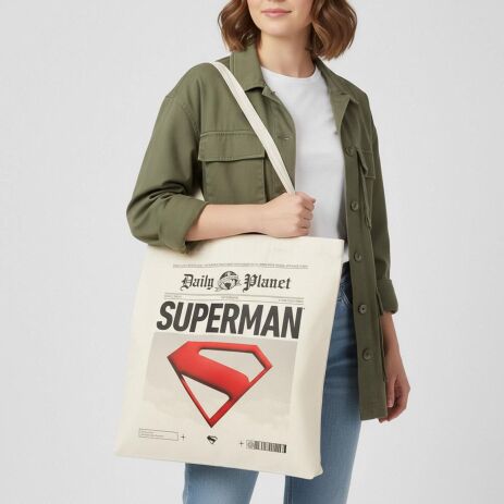 Cerda Superman Τσάντα Shopping Adult (2100006209) (3)
