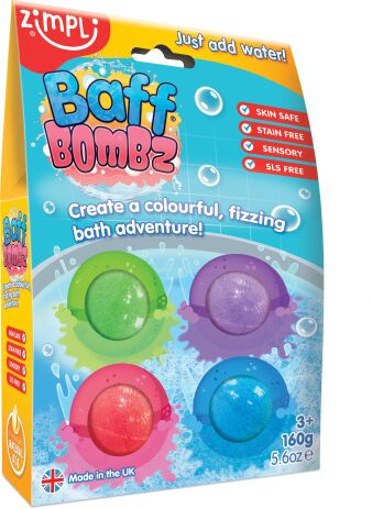 Zimpli Kids Baff Bombz 4Τμχ (6480) (0)