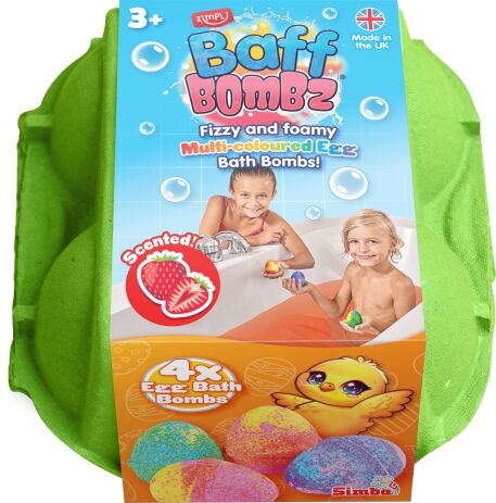 Zimpli Kids Baff Bombz Fizz Egg 4Τμχ (7066) (0)