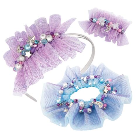 Nebulous Stars Ruffled Hair Accessories (11022) (4)