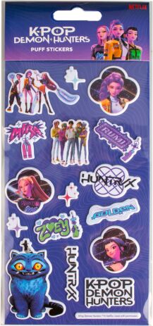 KE K-Pop Demon Hunters Αυτοκόλλητα Puffy 15x25cm (KD711438) (0)